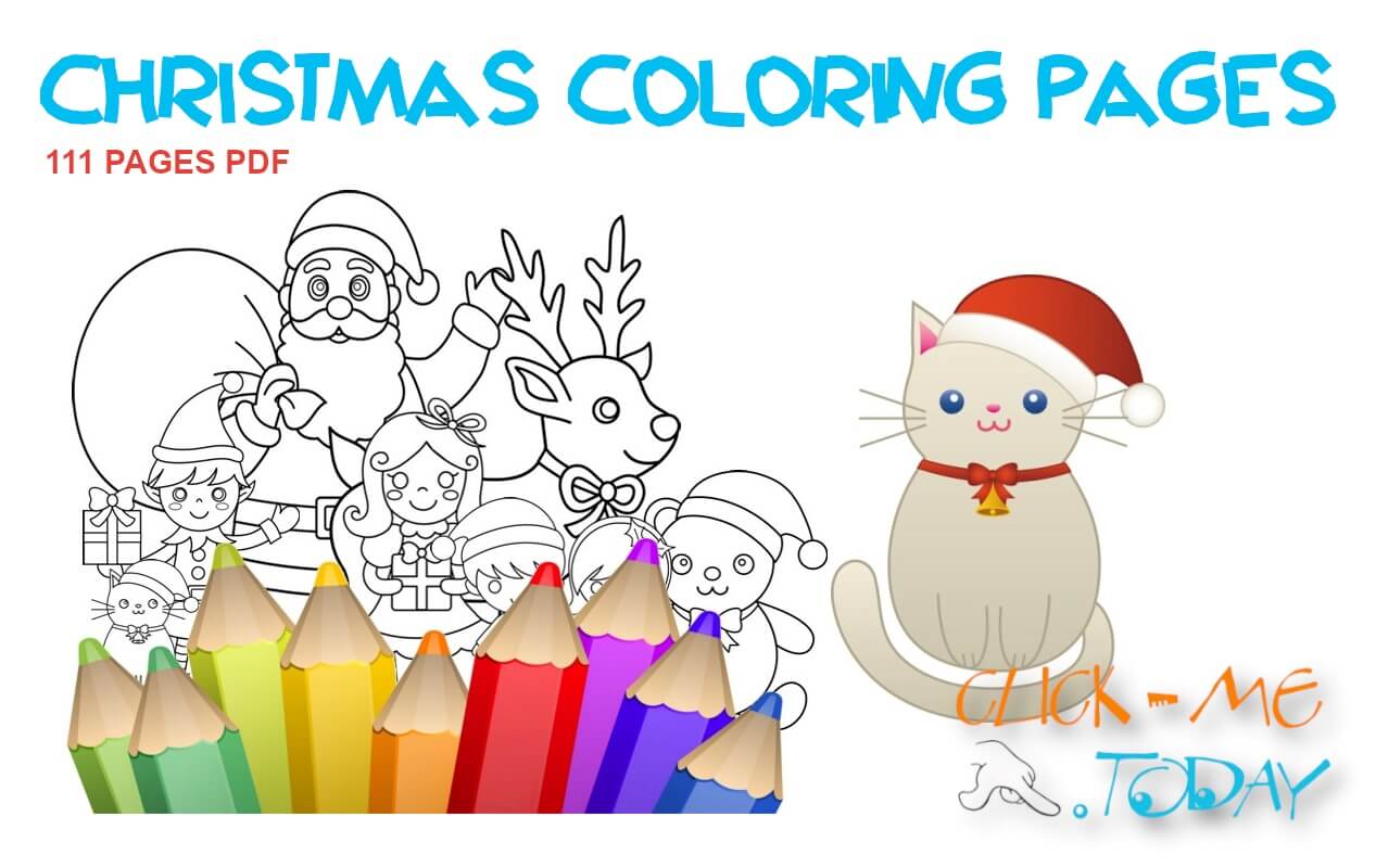 Free Christmas  Coloring Pages PDF