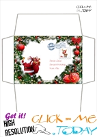 Craft envelope - Letter to Santa Claus -Christmas Decoration-11