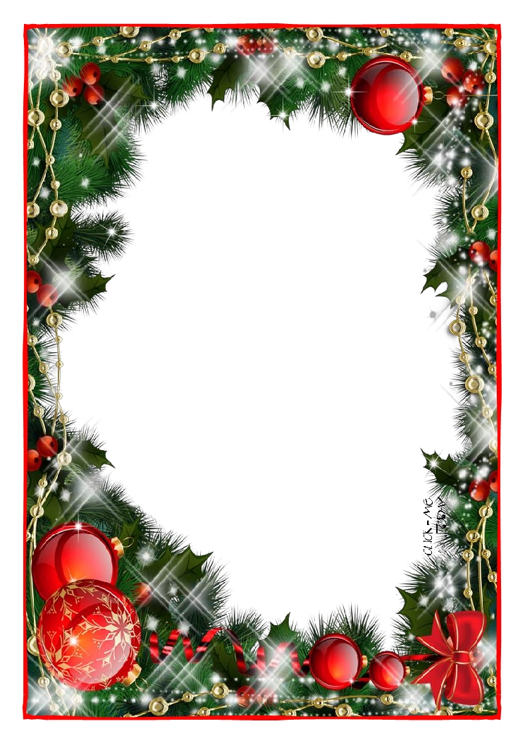 Letter To Santa Claus Paper - Blank Template Christmas Decoration-10