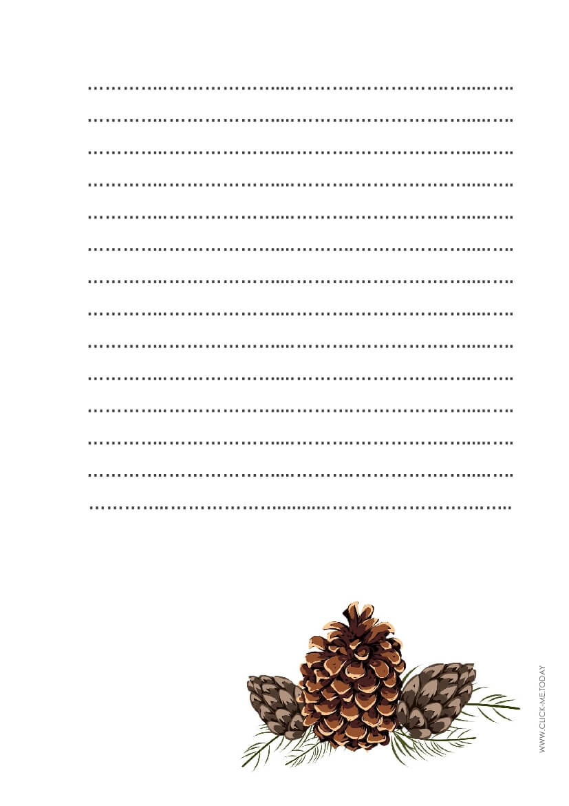 PRINTABLE LINED LETTER TO SANTA FOR ADULTS PDF