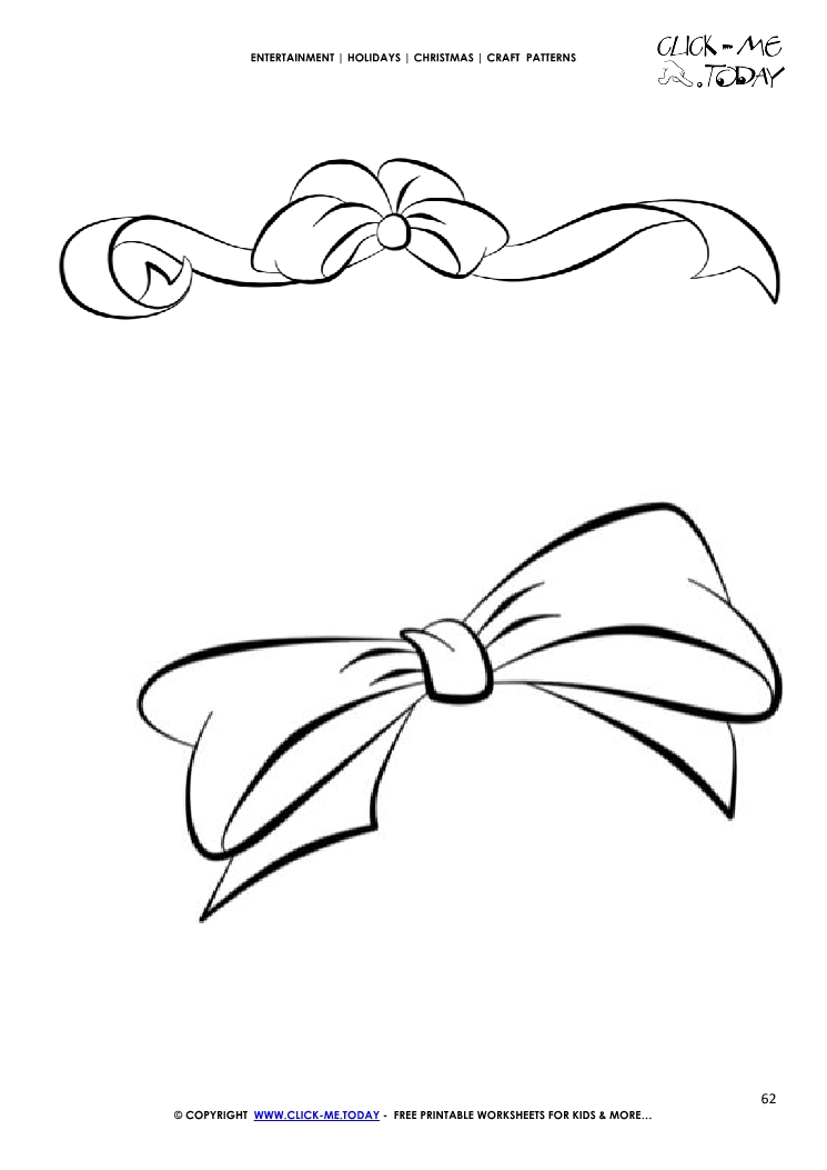 Bows Craft Pattern