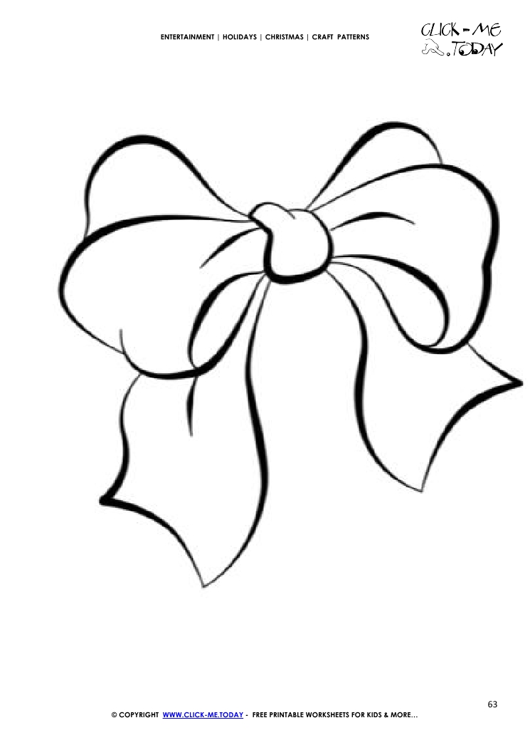 Great Bow Craft Pattern