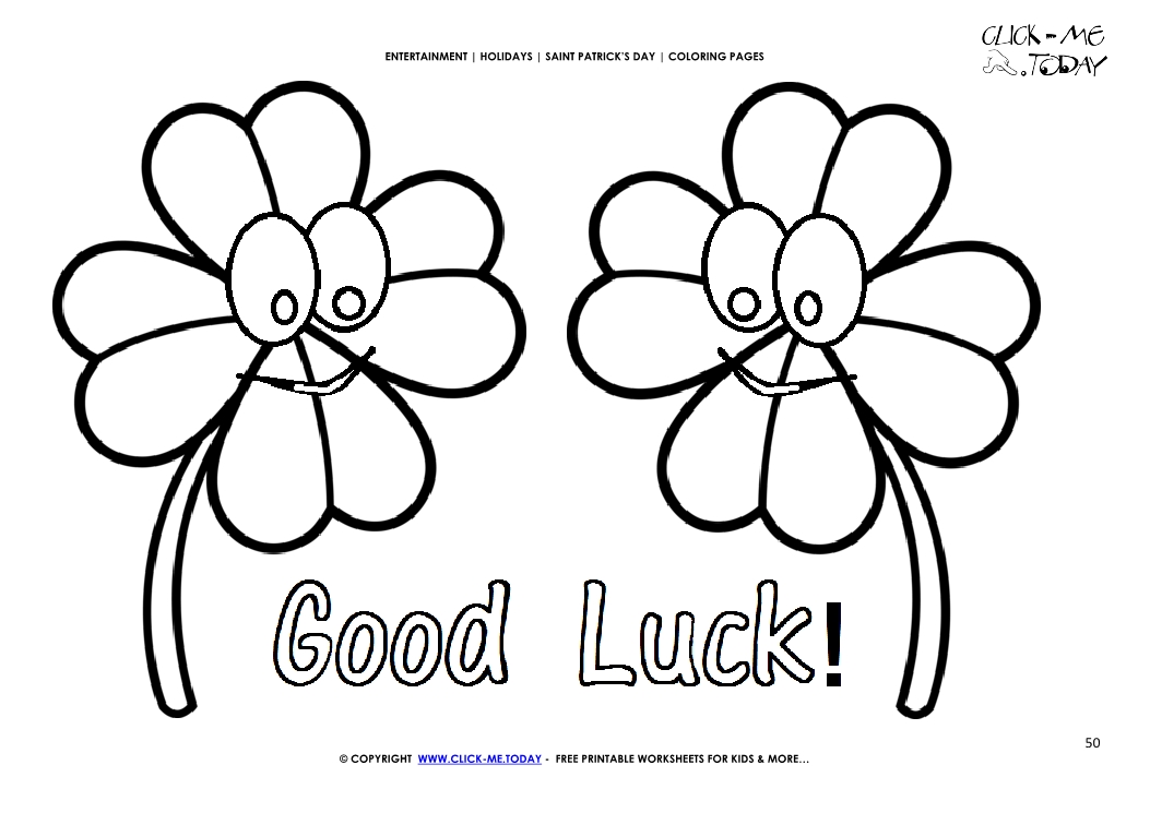 st-patrick-s-day-coloring-page-50-four-leaf-clovers-faces-good-luck