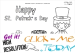 St. Patrick's Day Coloring page:  65 Leprechaun - Happy St.Patrick's Day