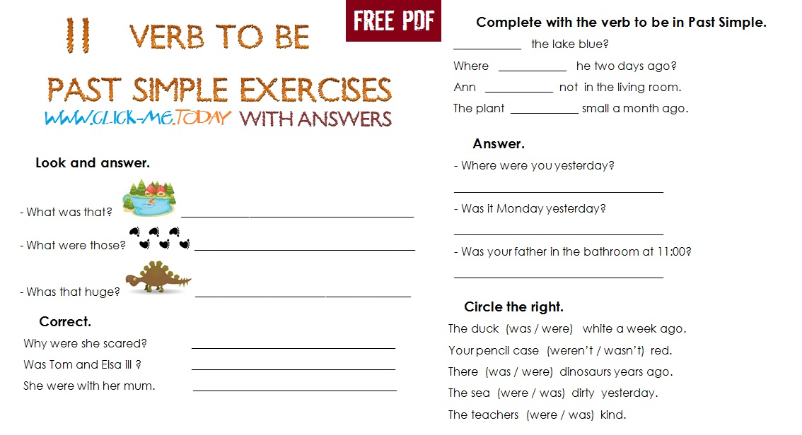 verb-to-be-past-simple-exercises-pdf-with-answers-junior-b