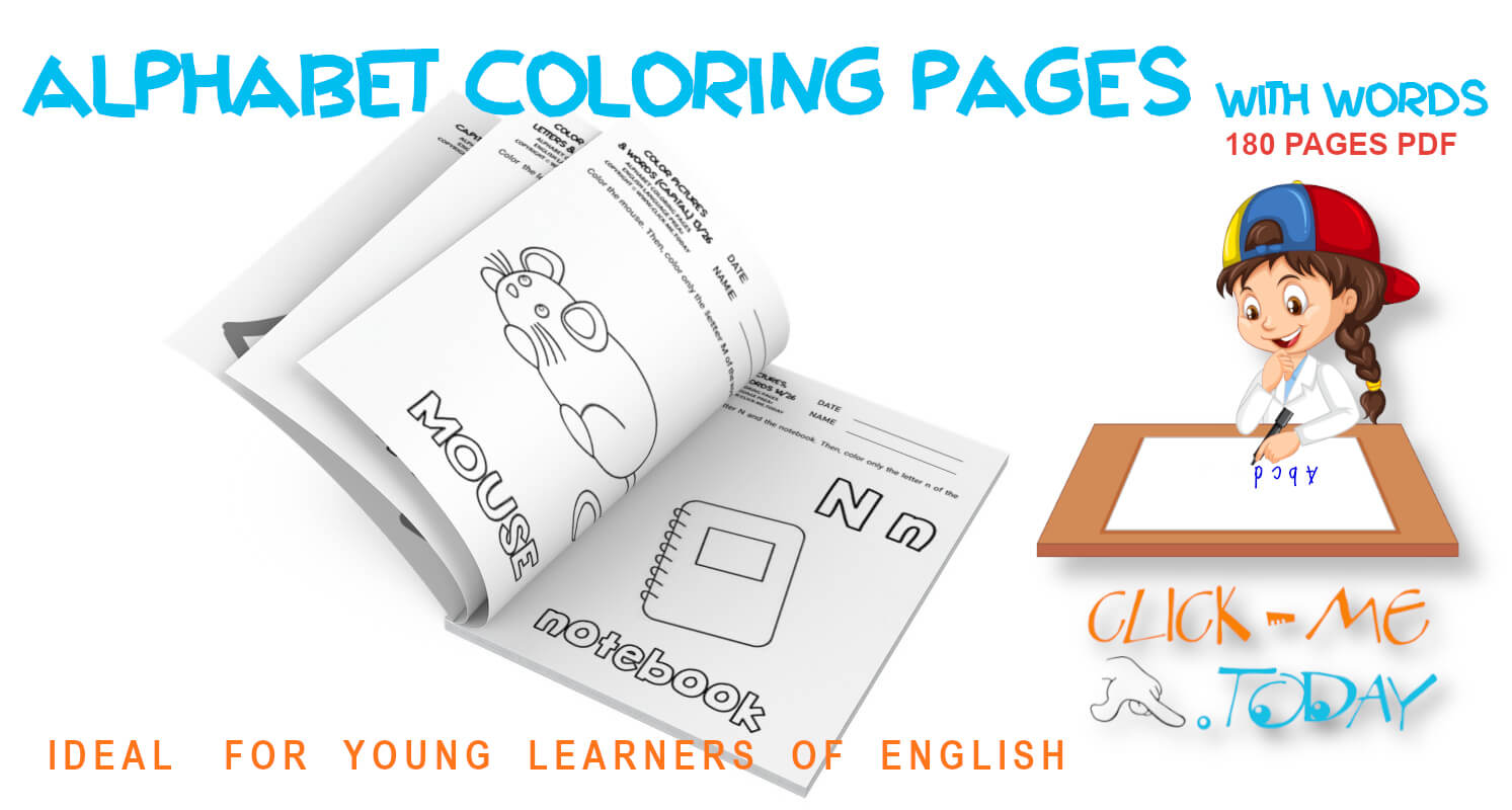 ENGLISH ALPHABET COLORING PAGES PDF