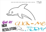 Coloring page Dolphin - Color picture of Dolphin