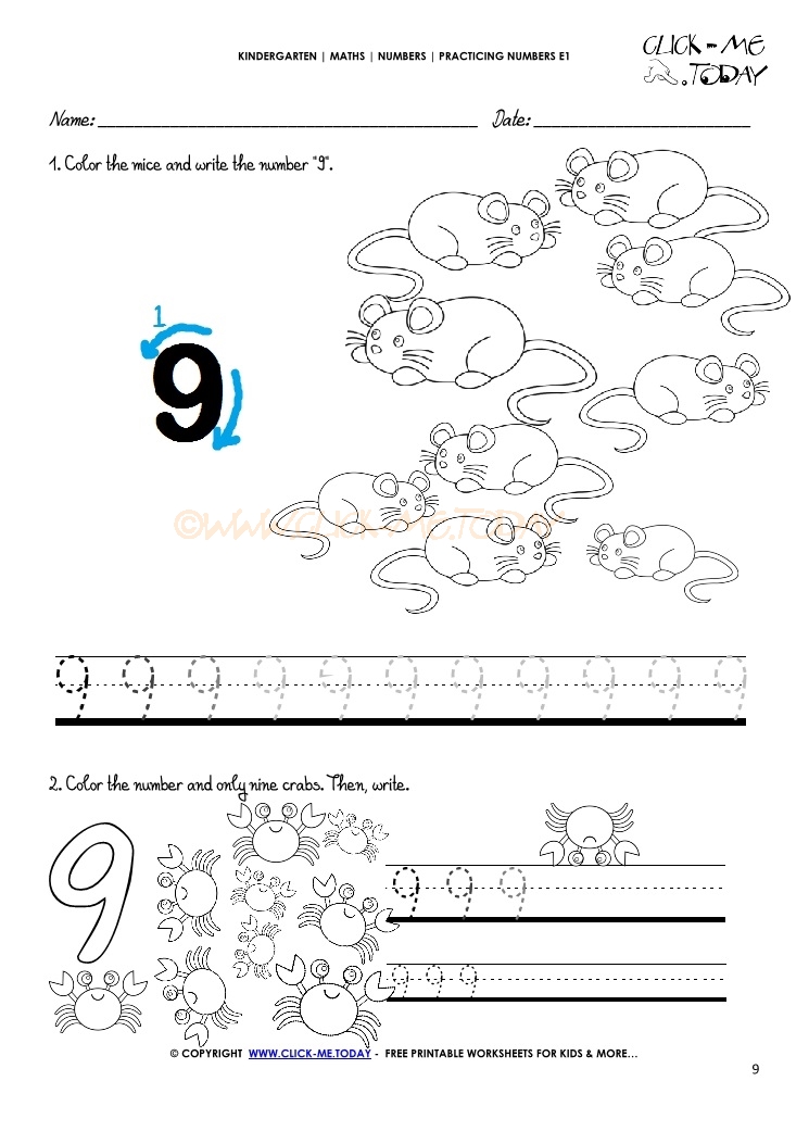 tracing-numbers-worksheets-number-9